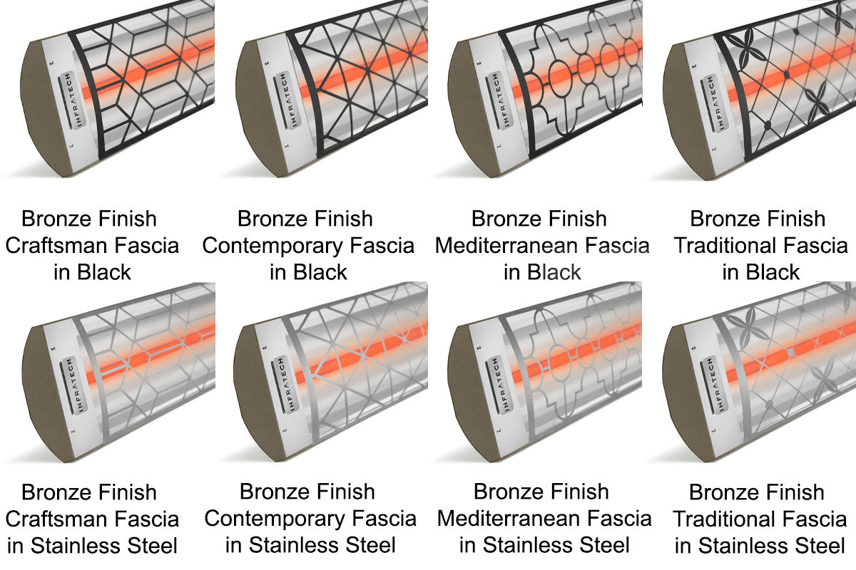 Infratech CD-Series Dual Element 4000Watt Outdoor Electric Heater | 240V