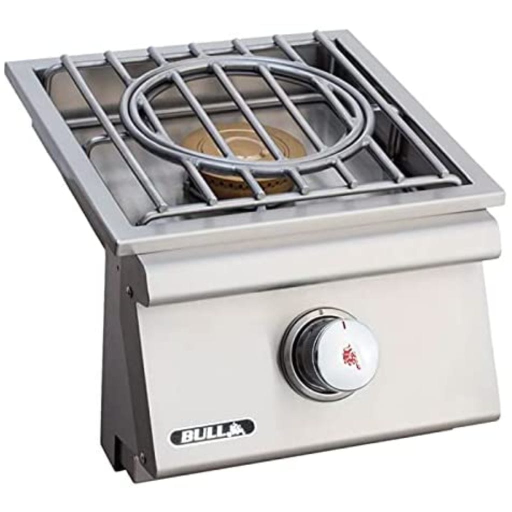 Bull 12" Built-In Pro Single Side Burner With Cover