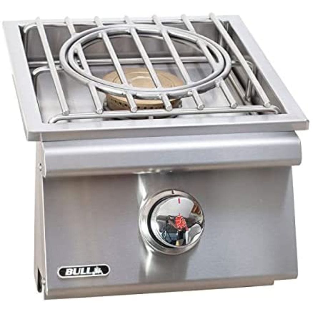 Bull 12" Built-In Pro Single Side Burner With Cover