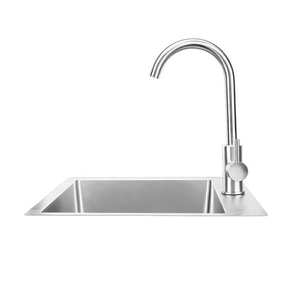 Bull 18 Inch Premium Stainless Steel Sink With Hot And Cold Faucet - 12515