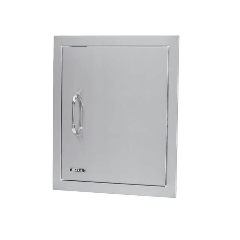 Bull 18 Inch Stainless Steel Single Vertical Access Door With Reveal