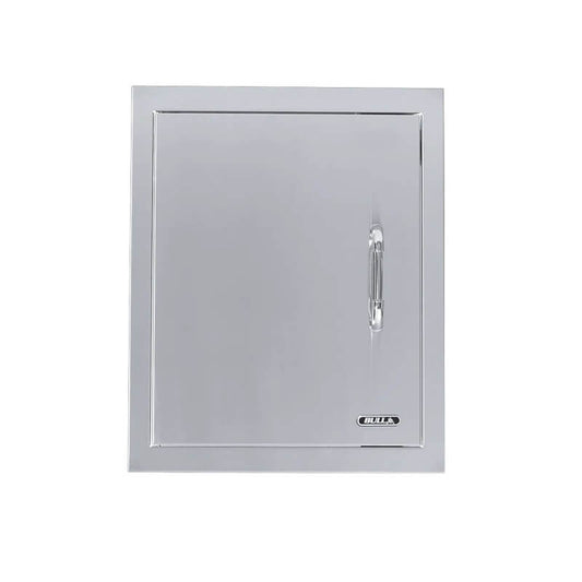 Bull 18 Inch Stainless Steel Single Vertical Access Door With Reveal