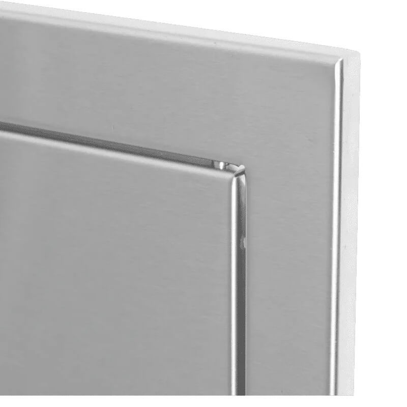 Bull 18 Inch Stainless Steel Single Vertical Access Door With Reveal