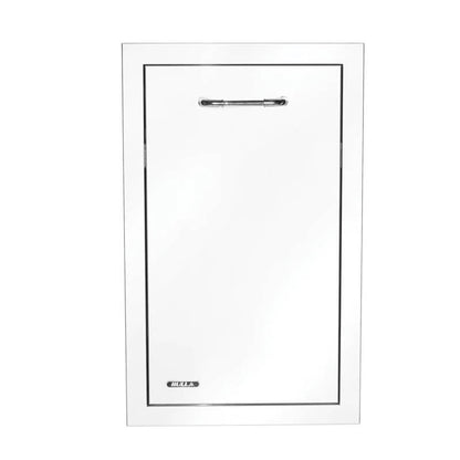 Bull 18 Inch Stainless Steel Double Trash/Recycle Pull-Out Drawer With Reveal - 56950