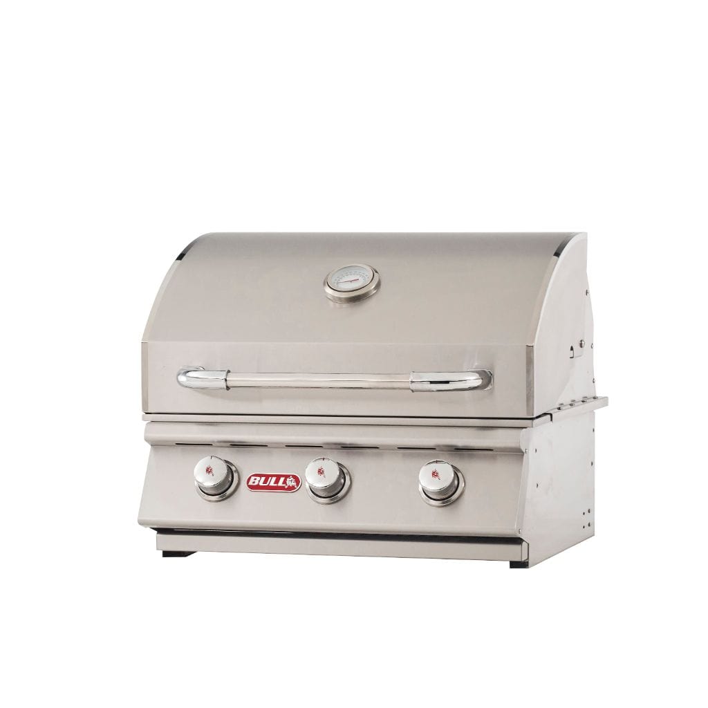 Bull 25" 3-Burner Steer Premium Built-In Gas Grill