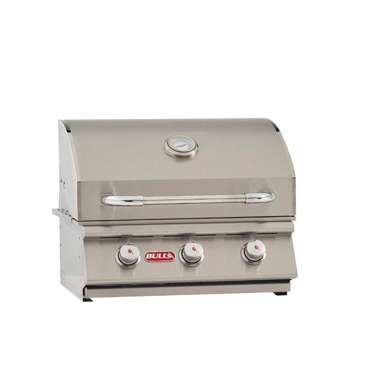 Bull 25" 3-Burner Steer Premium Built-In Gas Grill
