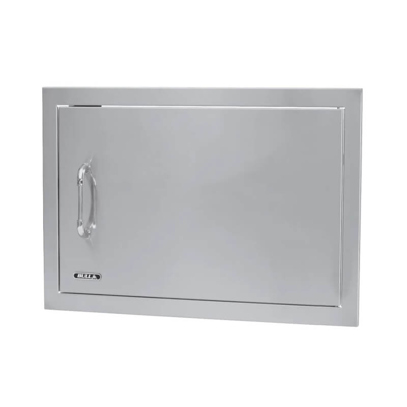 Bull 26 Inch Stainless Steel Single Access Horizontal Door With Reveal - 89990