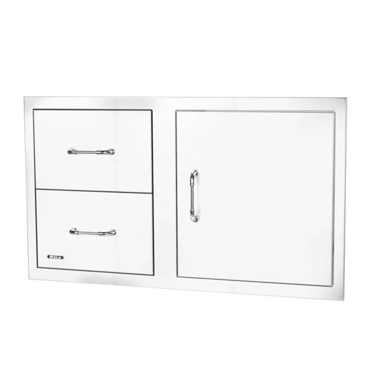 Bull 30 Inch Stainless Steel Access Door & Double Drawer Combo With Reveal- 25890