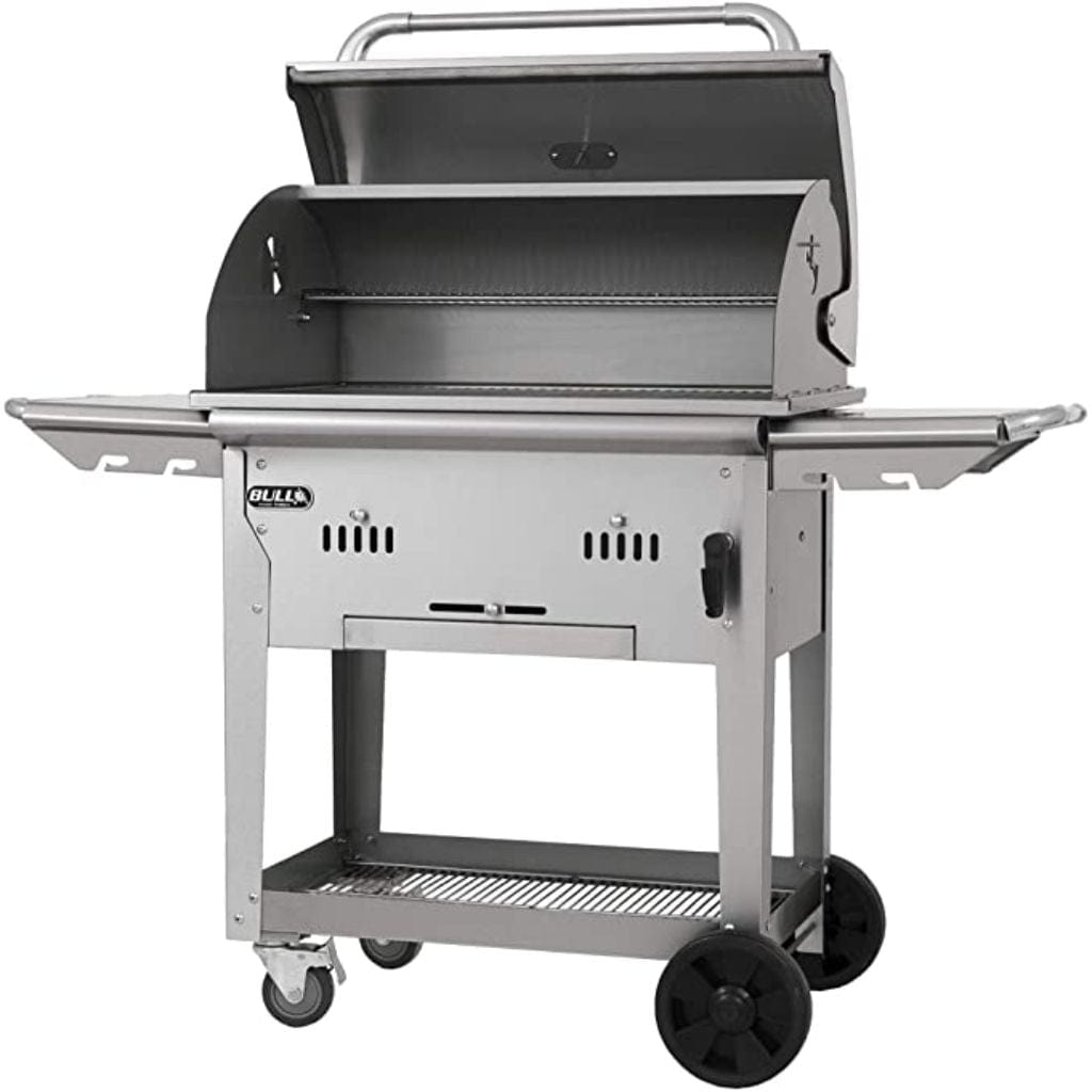 Bull 30" Stainless Steel Bison Freestanding Charcoal Grill