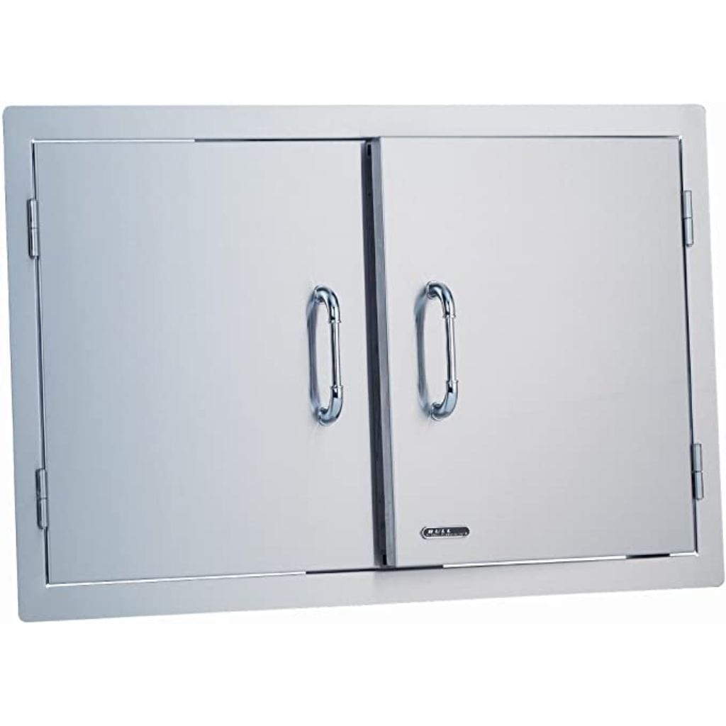 Bull 30" Stainless Steel Double Doors