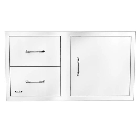 Bull 38 Inch Stainless Steel Access Door & Double Drawer Combo With Reveal - 55890