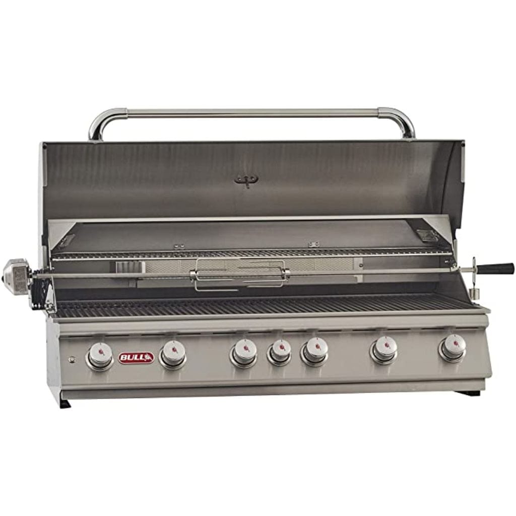 Bull 46" Diablo 6-Burner Built-In Gas Grill with Infrared Backburner & Rotisserie