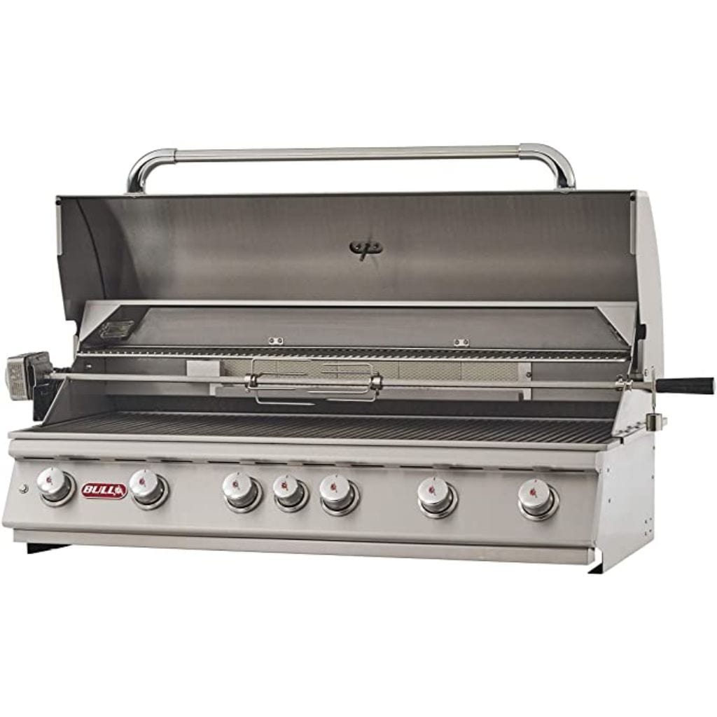 Bull 46" Diablo 6-Burner Built-In Gas Grill with Infrared Backburner & Rotisserie