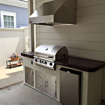 Bull 42-Inch 1250 CFM Stainless Steel Outdoor Vent Hood - 66098