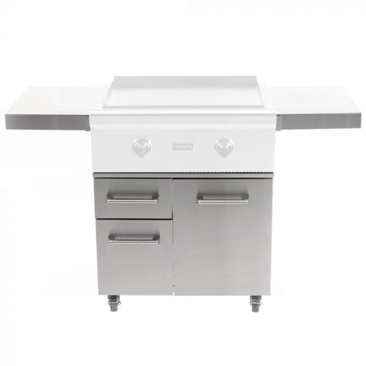 Coyote 30" Flat Top Griddle Cart - C3FTCART