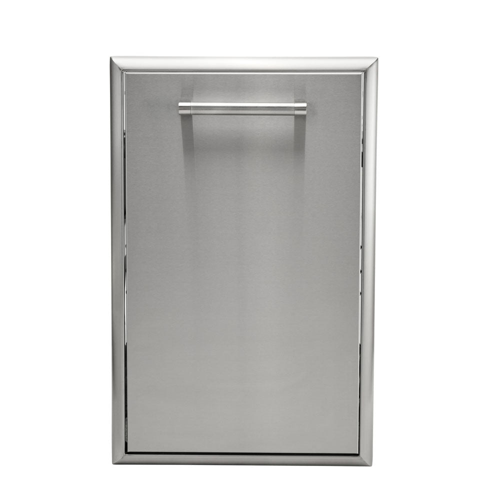 Coyote 18" Front To Back Trash Recycle Combo - C3-FBTRC