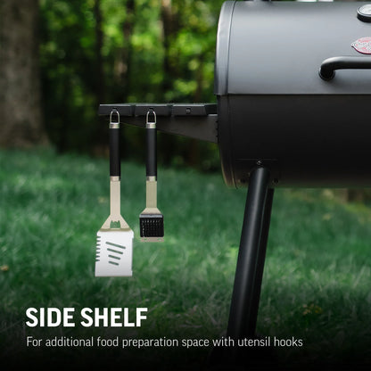 Char-Griller Smokin' Pro™ Barrel Grill and Offset Smoker