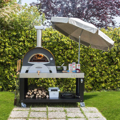 Alfa Ciao 27-Inch Countertop Wood-Fired Pizza Oven