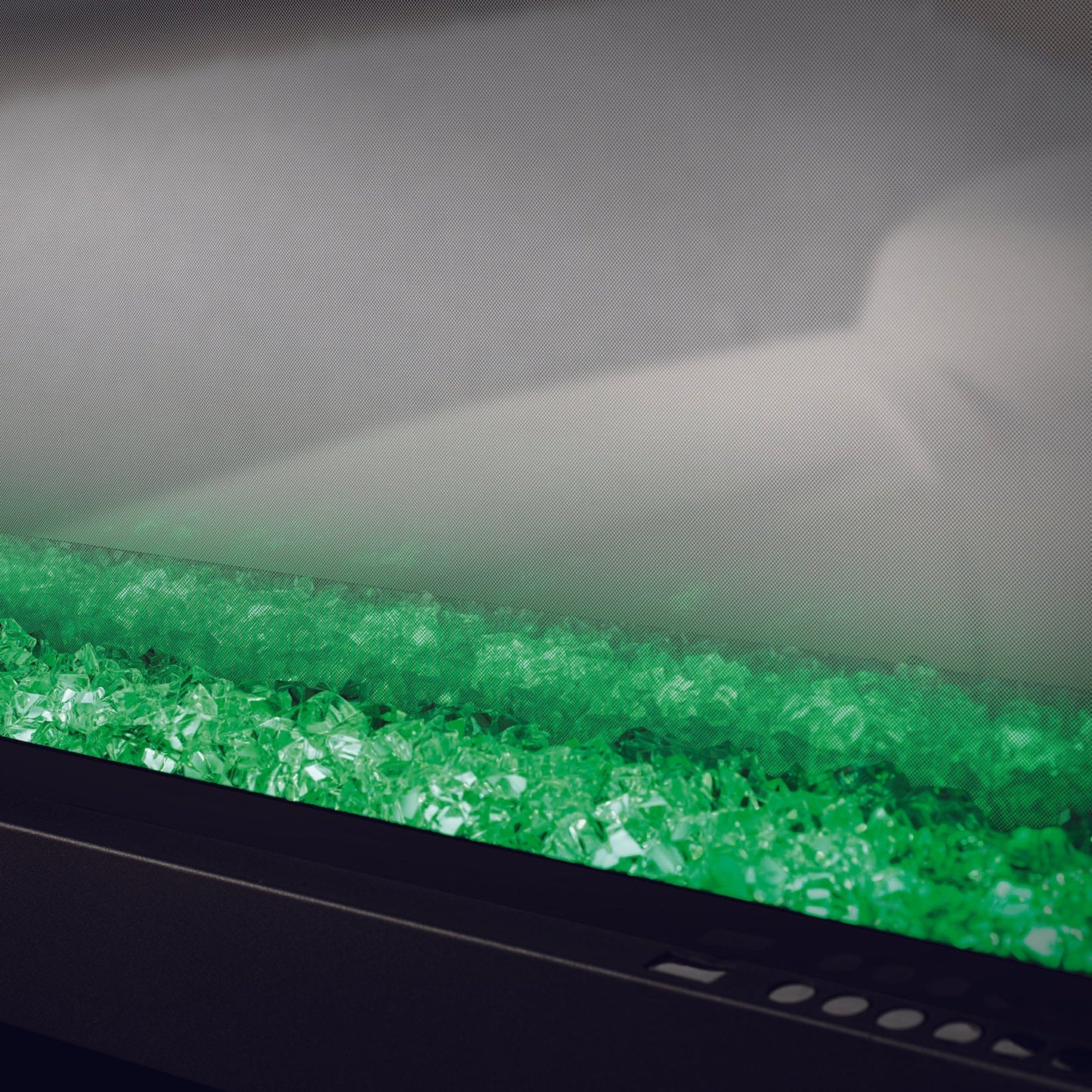 Napoleon Clearion Elite 50'' See Thru Electric Fireplace in Stainless Steel