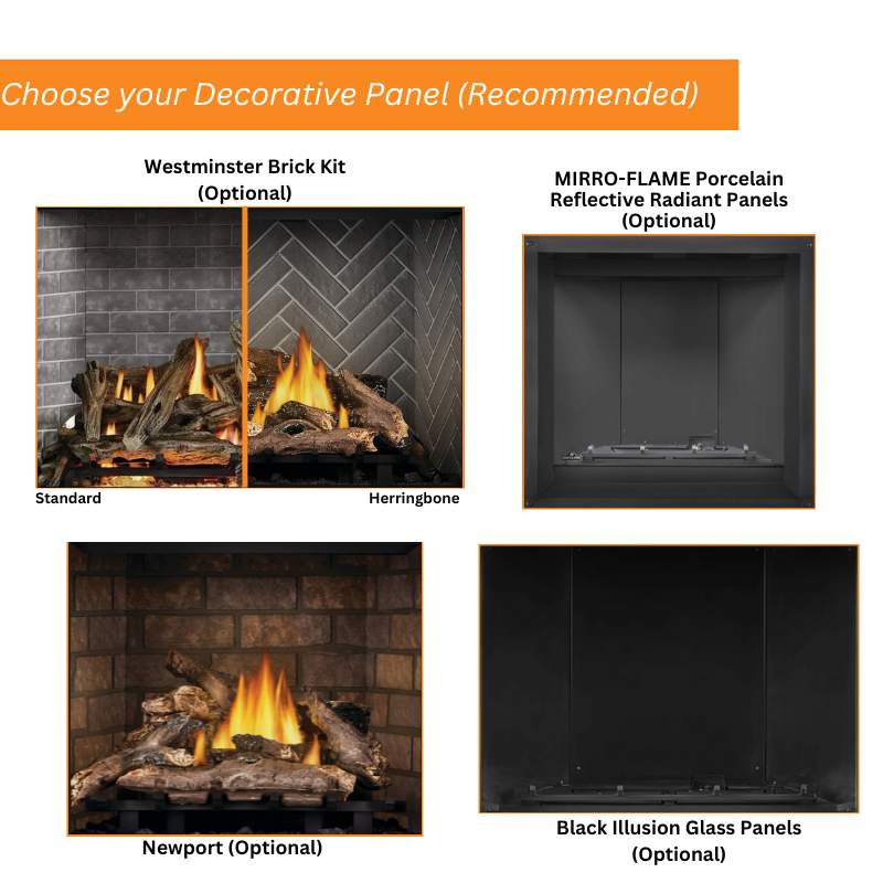 Napoleon Altitude 36" Direct Vent Gas Fireplace | A36