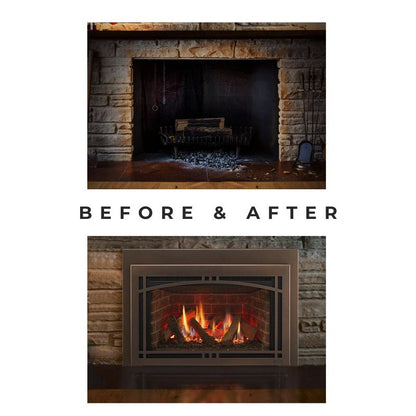 Majestic Ruby 25" Direct Vent Gas Insert | RUBY25