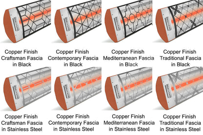 Infratech CD-Series Dual Element 4000Watt Outdoor Electric Heater | 208V