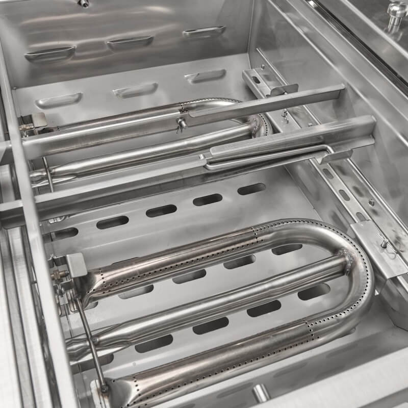 Coyote 50-in Built-In Gas Grill / Flat Top Combo - C3CO50