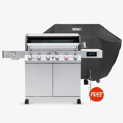 Monument Denali 605 Pro | Stainless Smart Propane Gas Grill