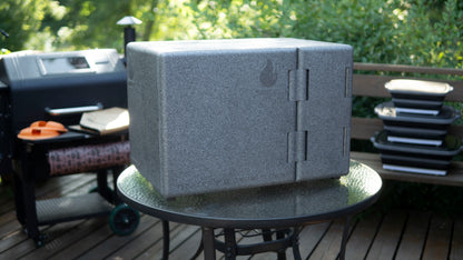 Drip EZ Rest EZ 'Que Crib Meat Resting Station W/ Bamboo Cutting Board