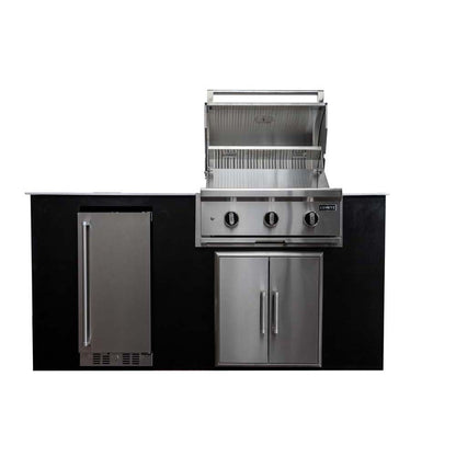 Coyote 6 Ft. 4 Piece Outdoor Kitchen Island Package - CKEY6