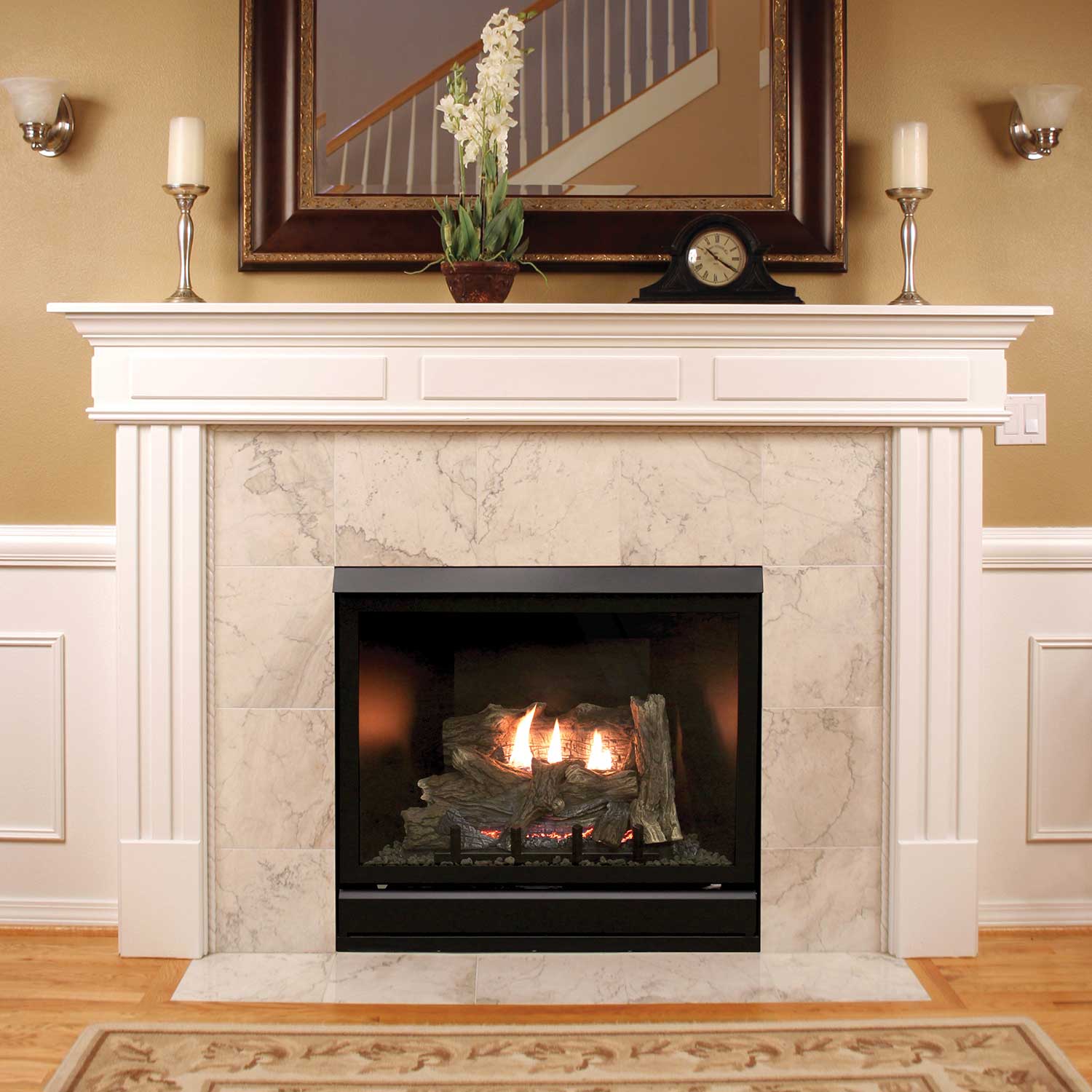 Empire 32 Inch Tahoe Clean-Face Direct Vent Deluxe Gas Fireplace - DVCD32FP