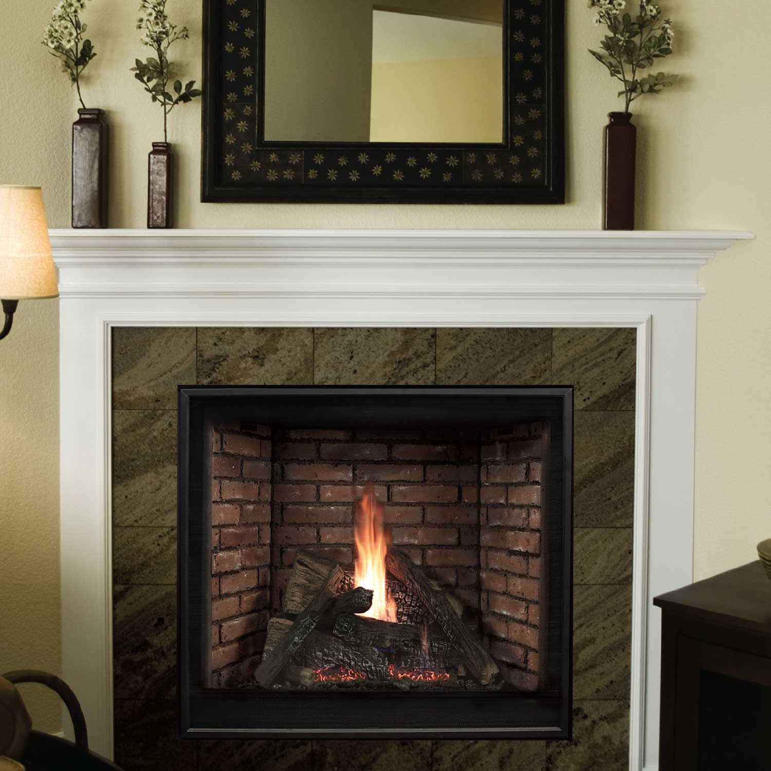 Empire 42 Inch Tahoe Clean-Face Direct Vent Premium Gas Fireplace - DVCP42BP