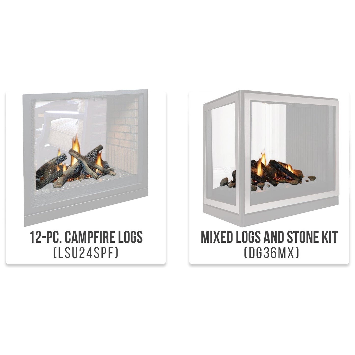 Empire 36 Inch Tahoe Clean-Face Direct Vent Premium See-Through Gas Fireplace - DVCP36S