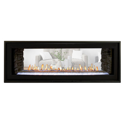 Empire 48 Inch Boulevard Direct Vent See-Through Linear Gas Fireplace - DVLL48SP