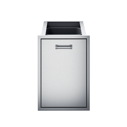 Delta Heat 18-Inch Tall Double Trash Drawer w/ Trash Can