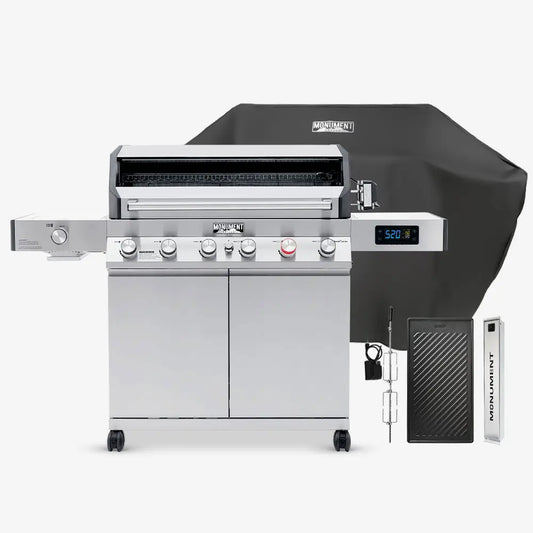 Monument Denali 605 Pro | Stainless Smart Propane Gas Grill
