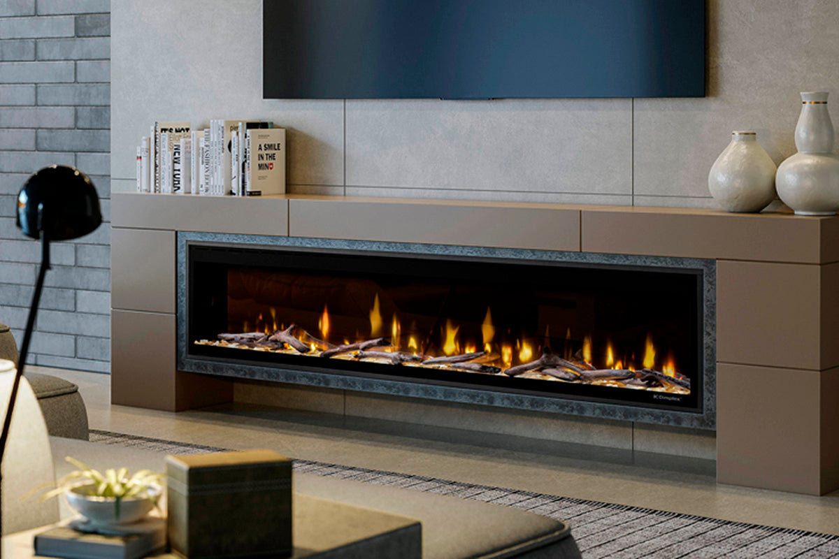 Dimplex Ignite Evolve 74" Smart Linear Recessed / Built in Electric Fireplace
