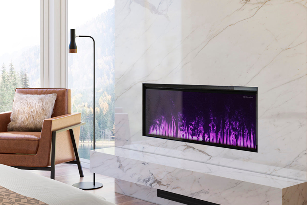 Dimplex 66'' Opti-Myst Linear Built-In Electric Fireplace