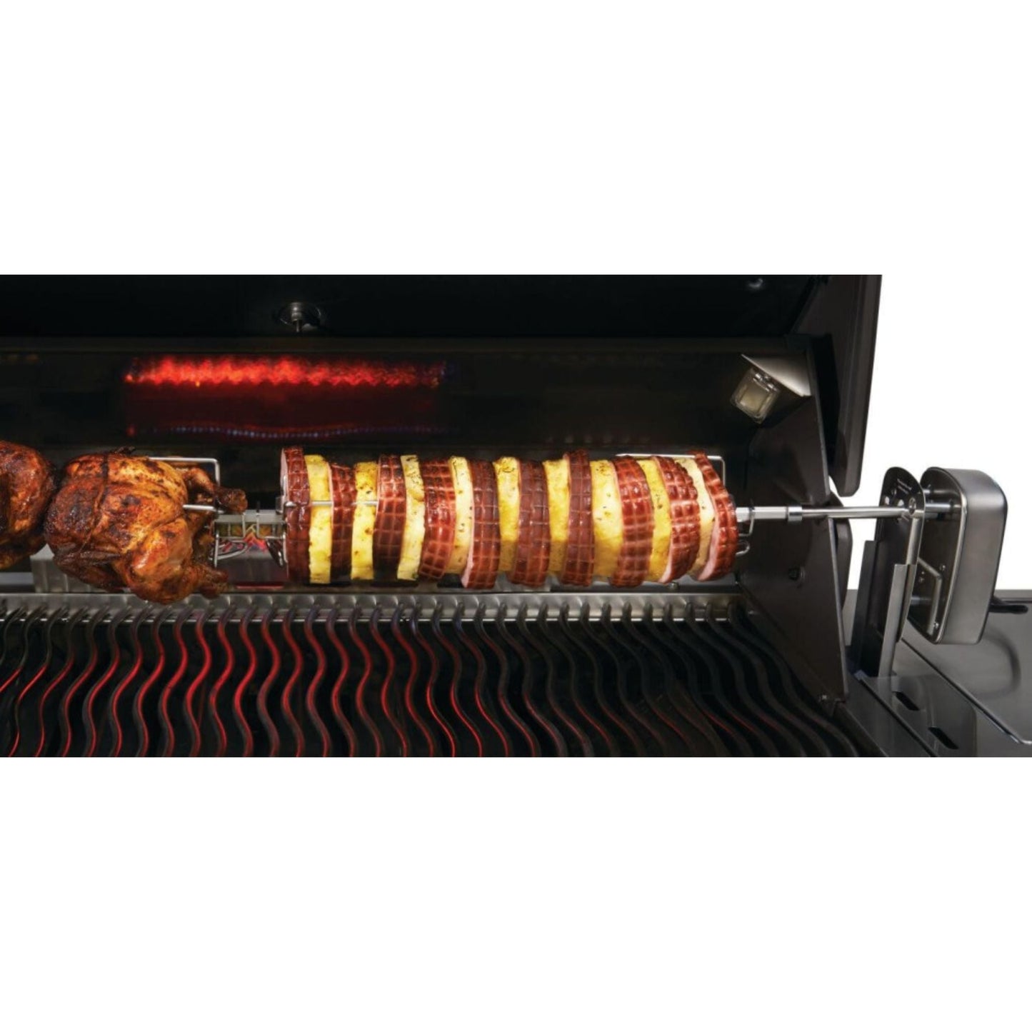 Napoleon 69231 Commercial Grade Rotisserie Kit for Prestige 500 Series Grills