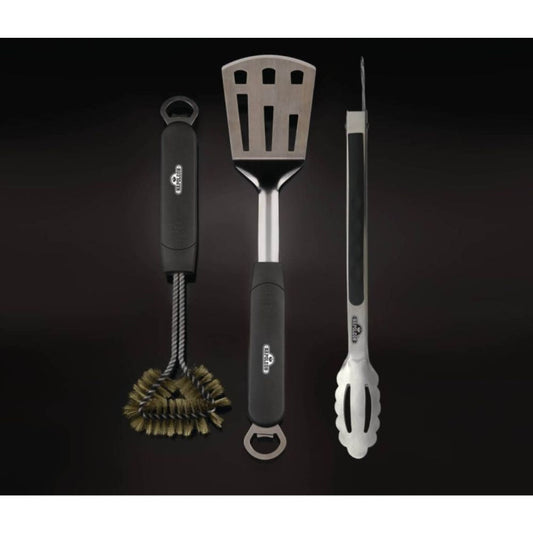 Napoleon 70024 3 Piece Stainless Steel BBQ Toolset