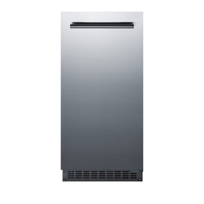 Summit BIM68OSPUMP 62 lb. Clear Outdoor/Indoor Icemaker