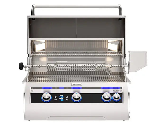 Fire Magic 30" 3-Burner Echelon Diamond Built-In Gas Grill w/ Rotisserie & Digital Thermometer (E660i)