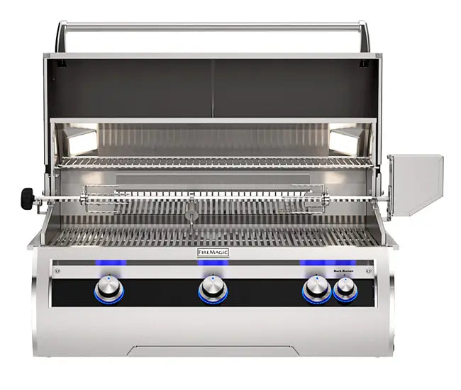 Fire Magic 36" 3-Burner Echelon Diamond Built-In Gas Grill w/ Rotisserie & Analog Thermometer (E790i)