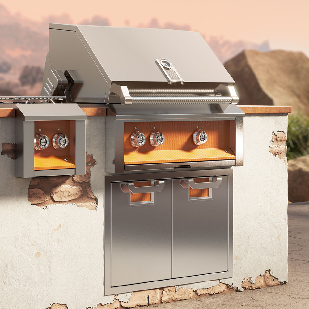 Aspire by Hestan Built-In Gas Grill, 30-Inch EBR30