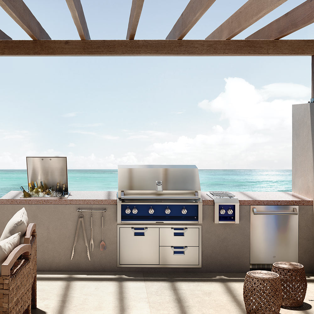 Aspire by Hestan Built-In 42-Inch Gas Grill EBR42