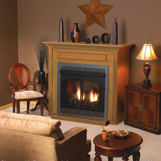 Empire Breckenridge Premium 32" Vent Free Gas Fireplace with Louvers