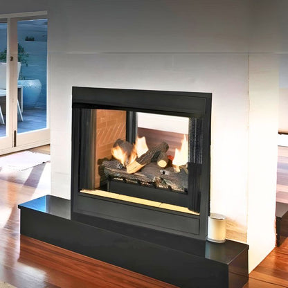 Empire Breckenridge Premium 36" See-Through Vent Free Gas Fireplace | Flush Front