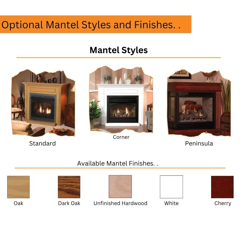 Empire Breckenridge Premium 42" Vent Free Gas Fireplace | Flush Front