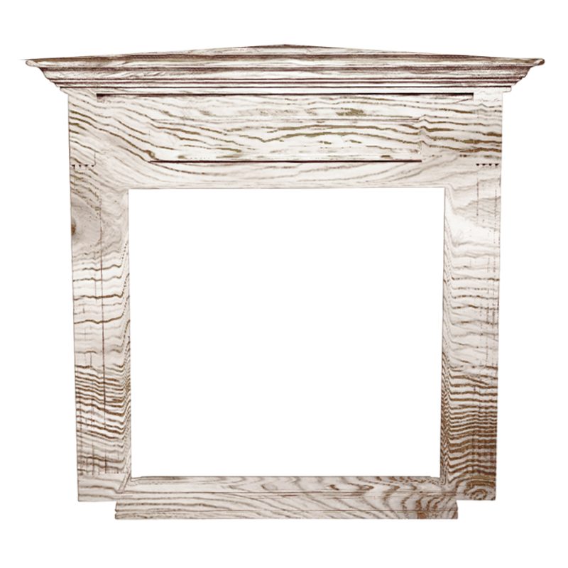 Empire Corner Cabinet Mantel with Base