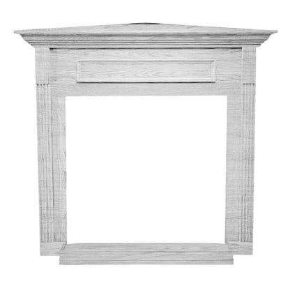 Empire Corner Cabinet Mantel with Base